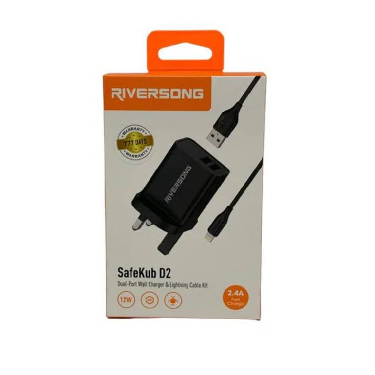 شاحن جداري ريفرسونج 12 واط منفذين USB , PD