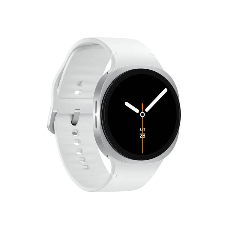 سامسونج جالكسي واتش 8 ,مقاس 44mm - سلفر