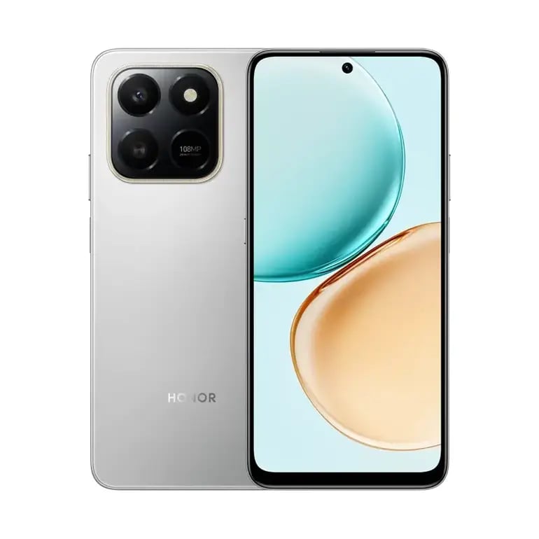 هونر X7d ذاكرة 256 جيجا 8 رام 4G فضي