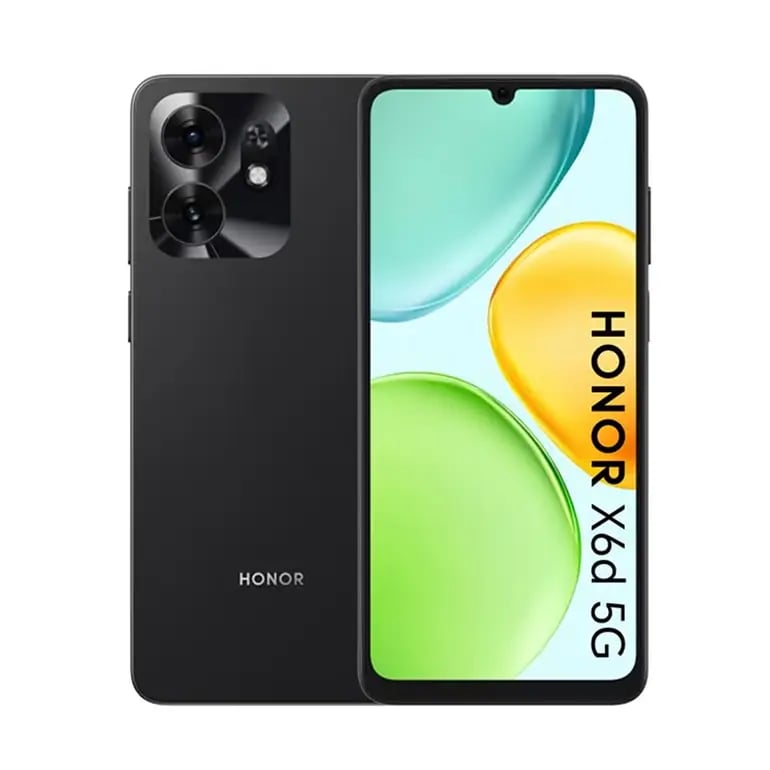 هونر x6d ذاكرة 256 جيجا 4 رام 5G - أسود