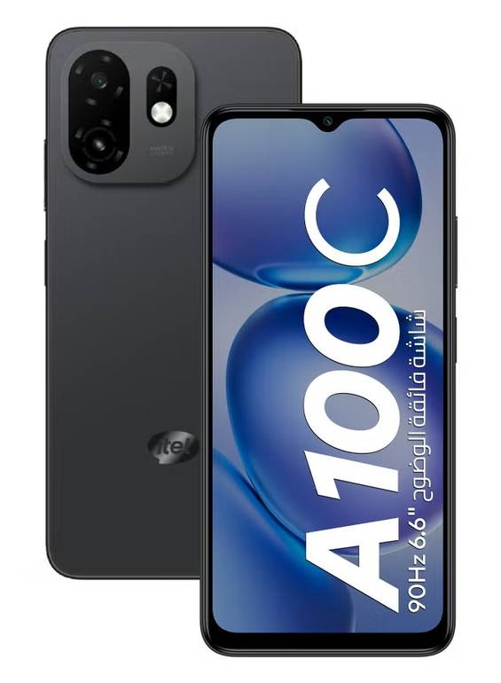 ايتل A100c أسود 64 جيجا 2+4 جيجا رام 4G