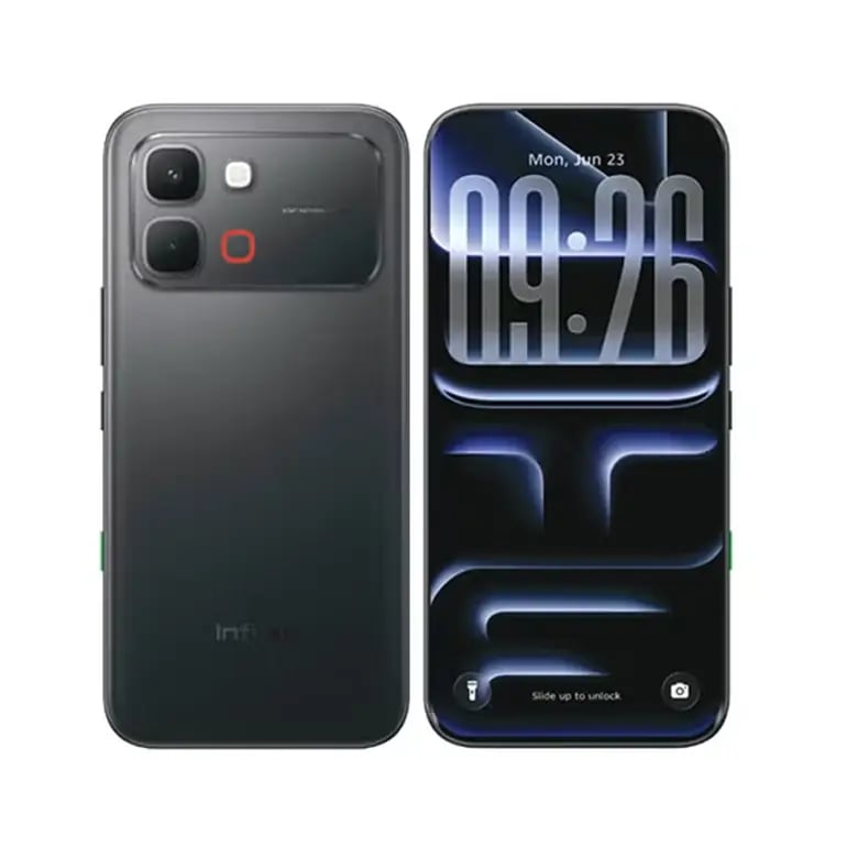 انفنكس نوت إيدج 256 جيجابايت 8 رام 5G أسود يدعم esim