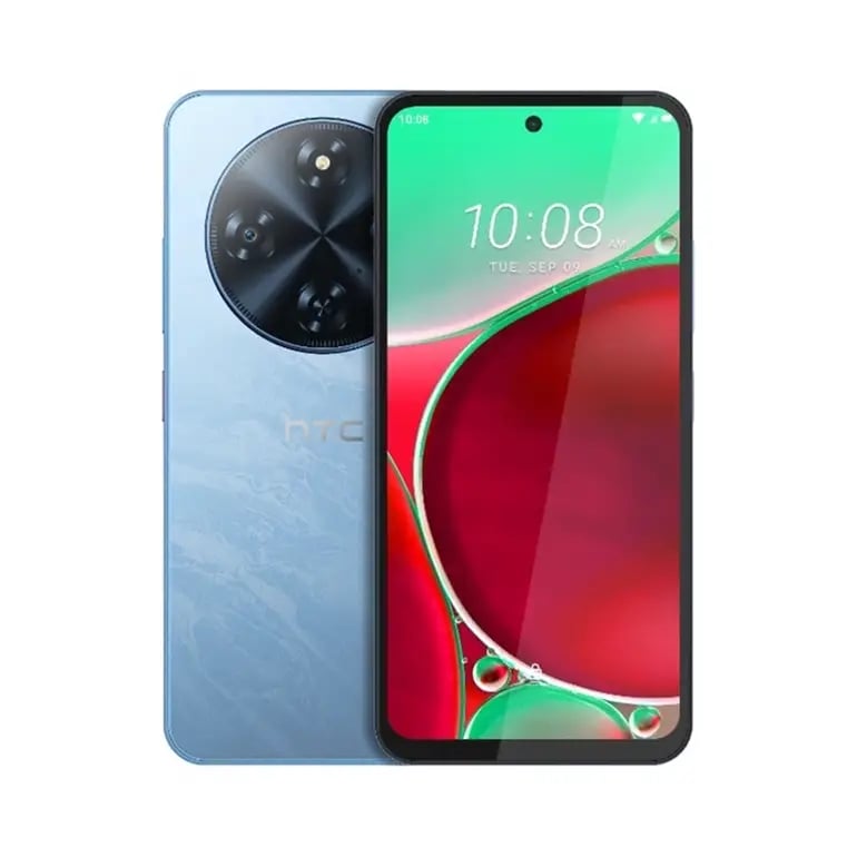 اتش تي سي Wildfire elite E5 ذاكرة 256 جيجا رام 6 جيجا 4G أزرق