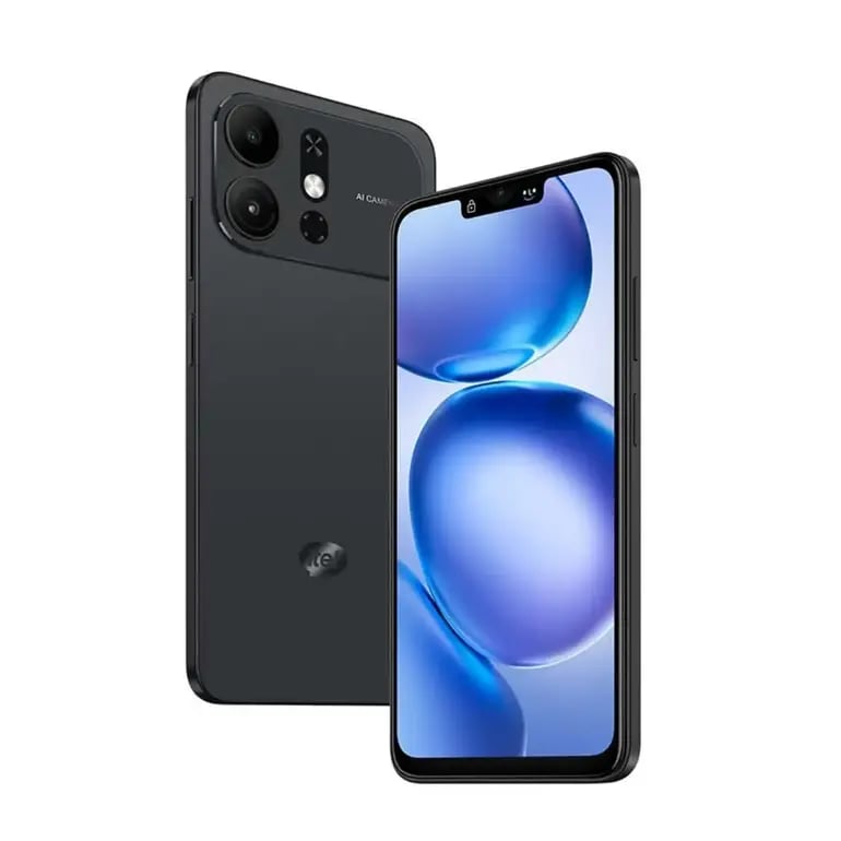 ايتل A100cs ذاكرة 64 جيجا 2+4 رام 4G أسود