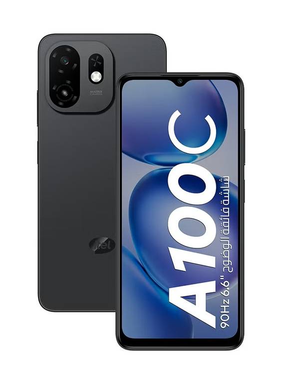 ايتل A100c أسود 128 جيجا 3+5 جيجا رام 4G