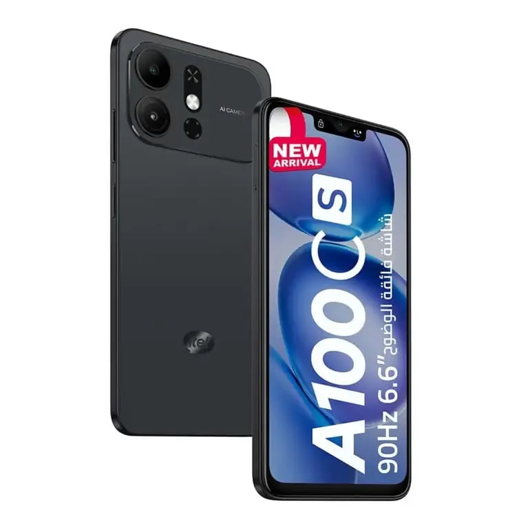 ايتل A100cs ذاكرة 64 جيجا 2+4 رام 4G أسود