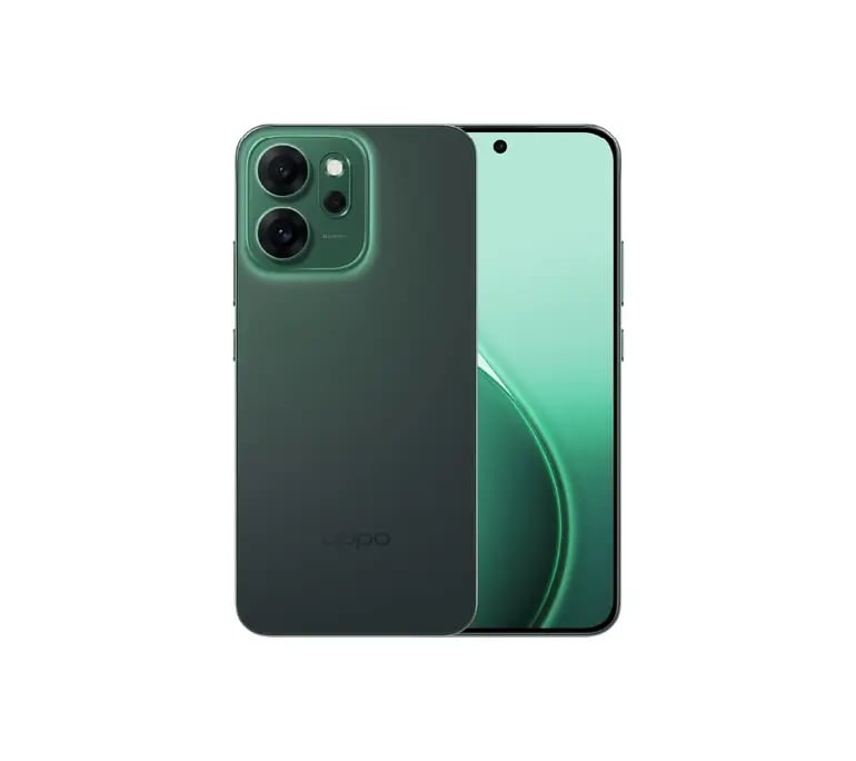 أوبو رينو14 F ذاكرة 256 جيجابايت 12 رام 5G أخضر