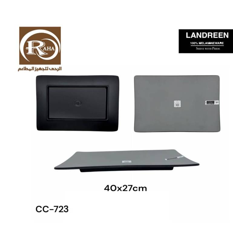 صحن تقديم ميلامين مستطيل 40*27سم 