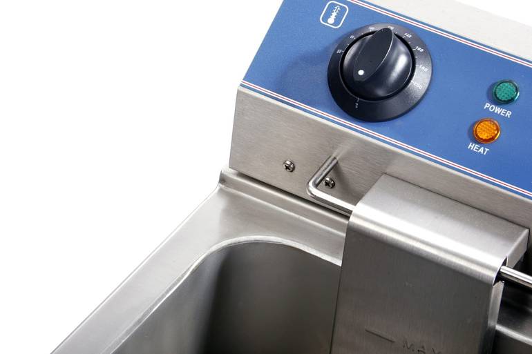 قلاية بطاطس 1 حوض بزبوز تصريف الزيت 12 لتر 