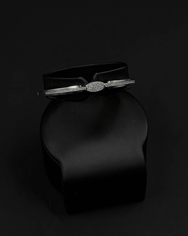 A soft accessory set with a watch