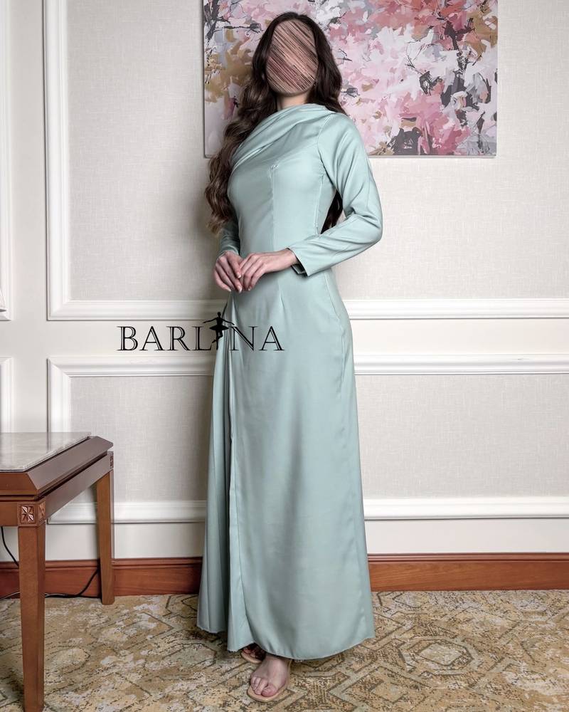 Tiffany Draped Neckline Dress