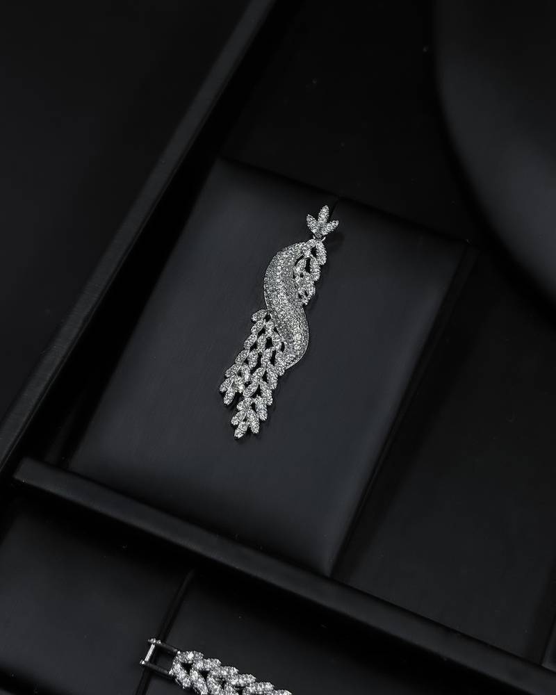 Three-layer necklace accessory set