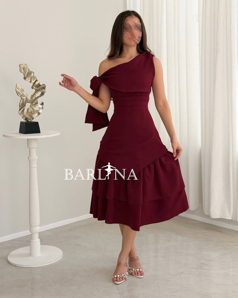A soft and elegant dress with smooth layers