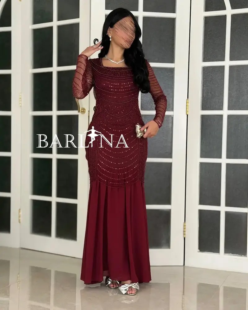 Elegant embroidered occasion dress