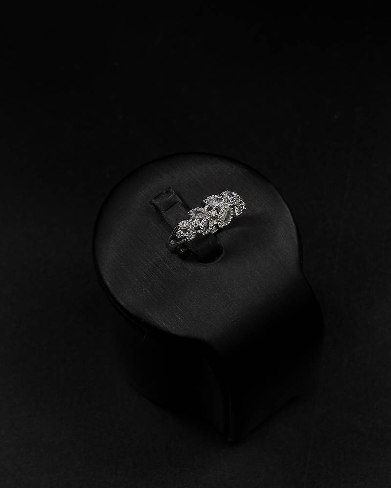 Elegant rose-themed accessory set with a watch
