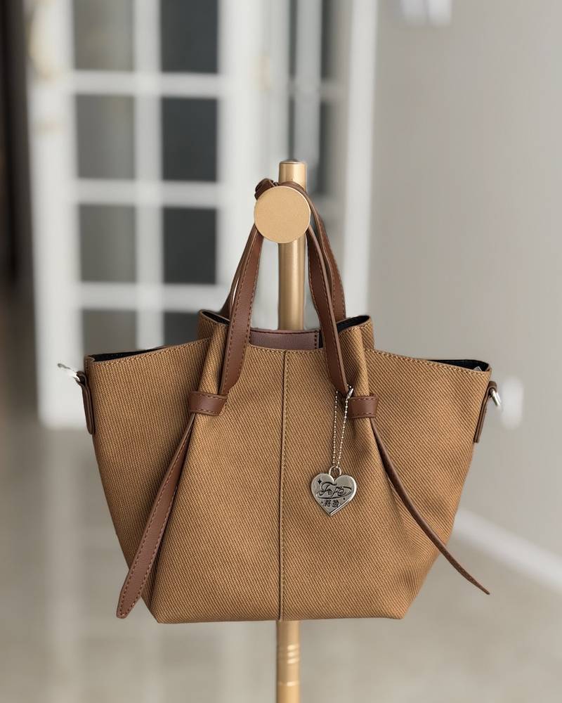 A stylish handbag with a practical design