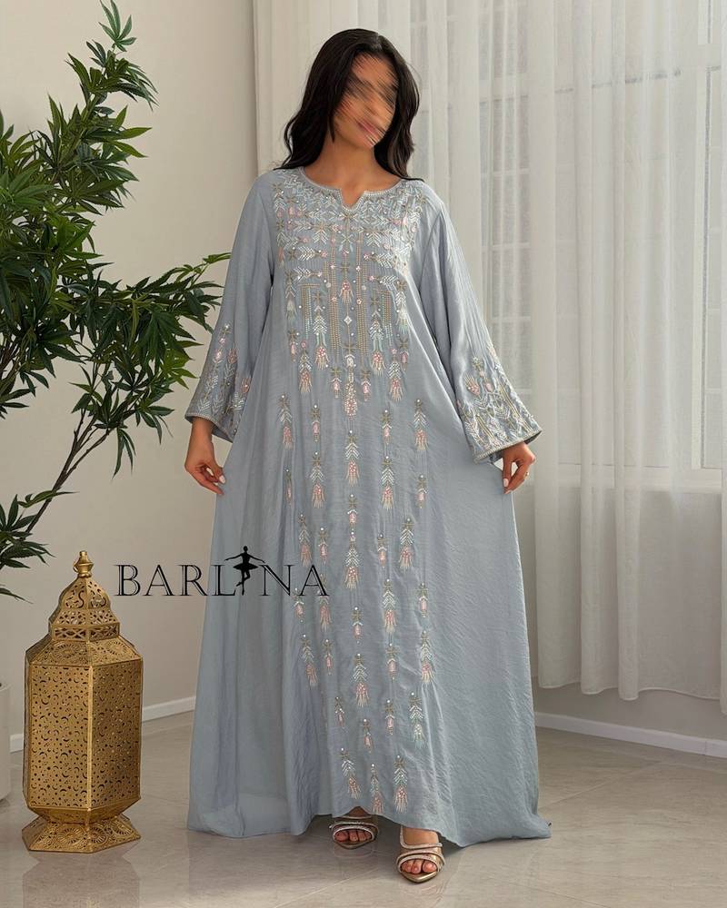 Soft jalabiya with an elegant flared design