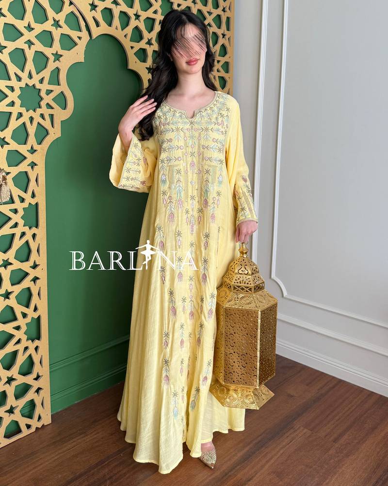 Soft jalabiya with an elegant flared design