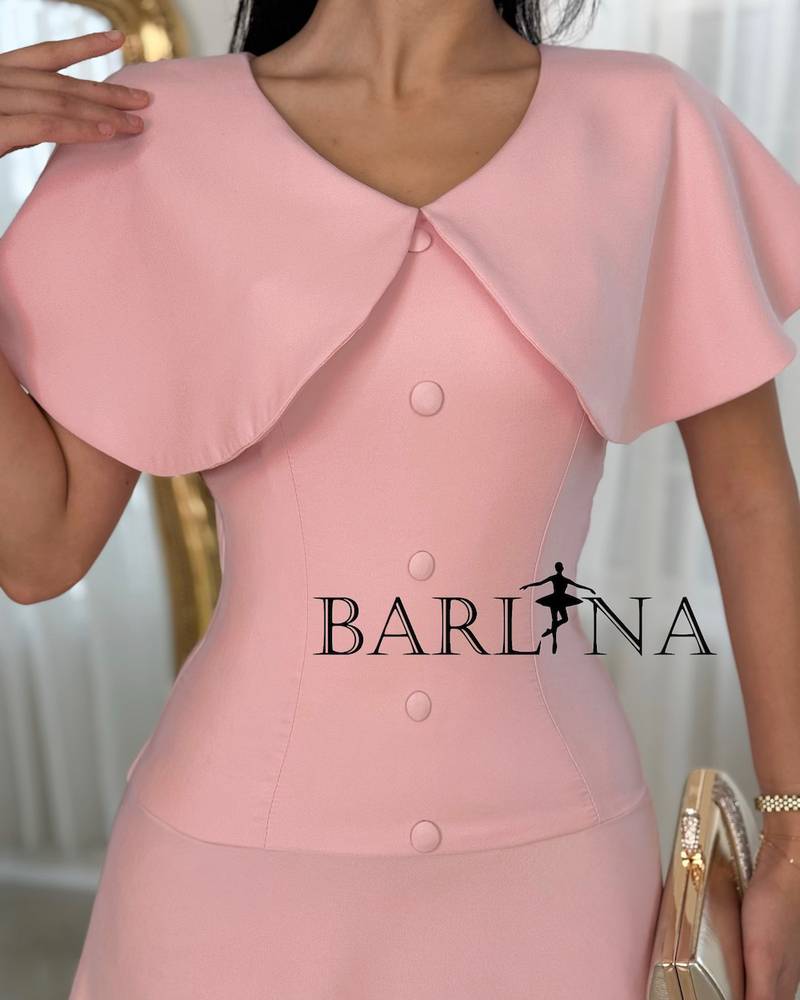 Elegant midi dress with a classic design