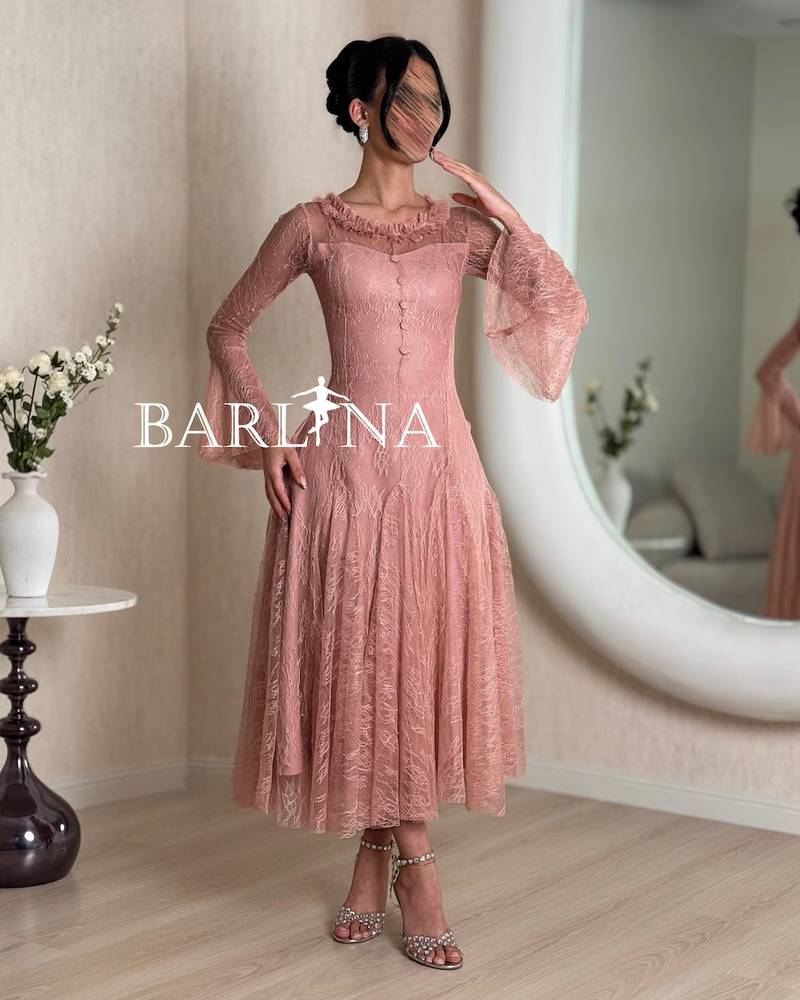  lace midi dress with front buttons