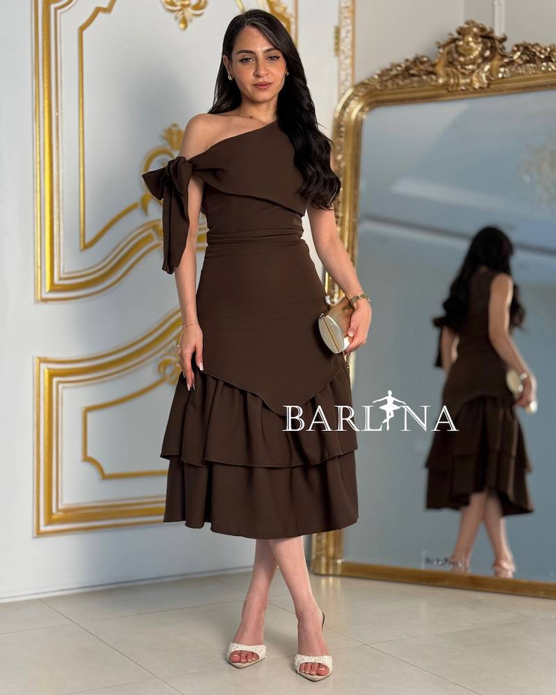 A soft and elegant dress with smooth layers