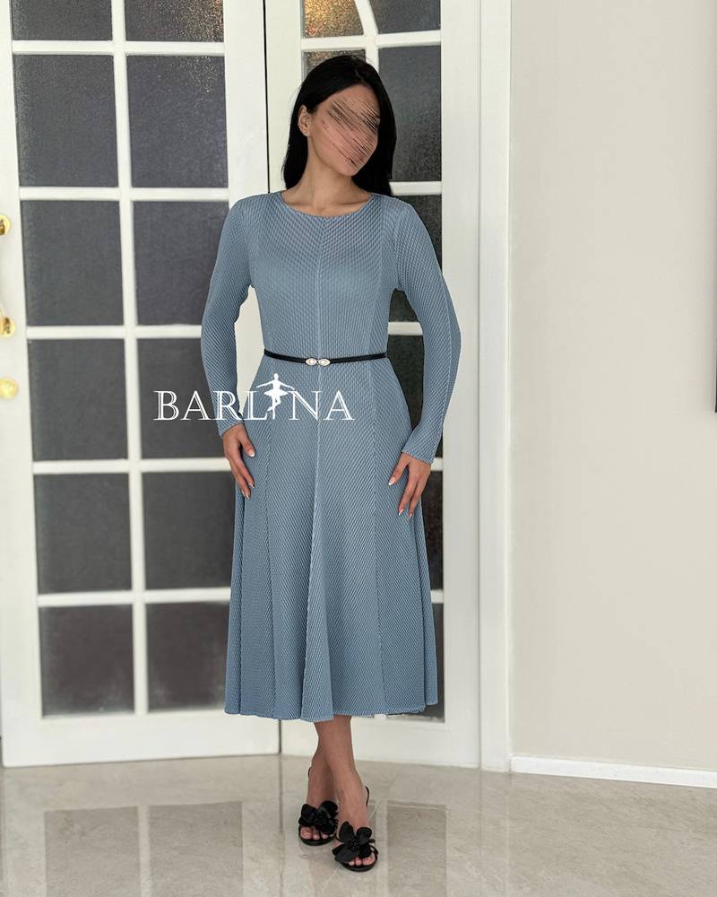 A simple and elegant midi dress