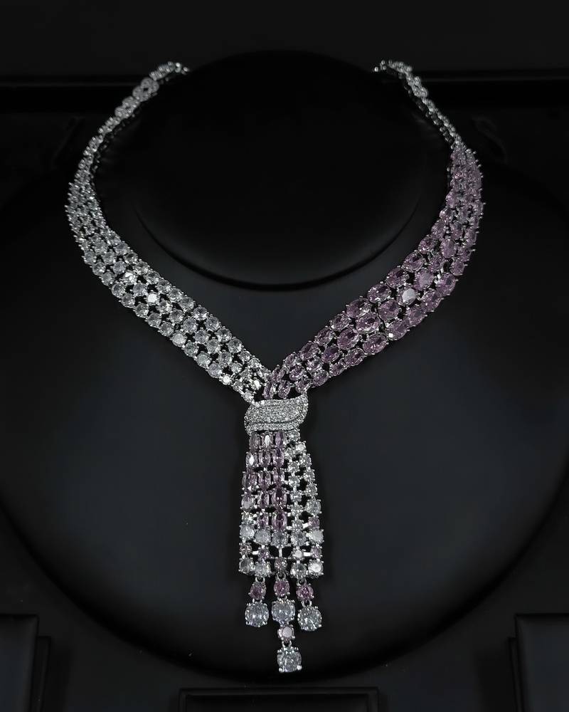 Luxury accessory set with colorful details