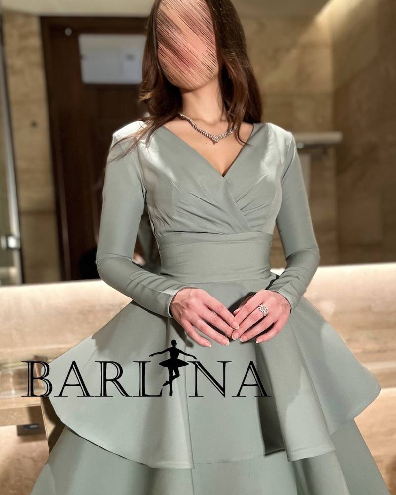Tiffany Tiered Long Sleeve Dress