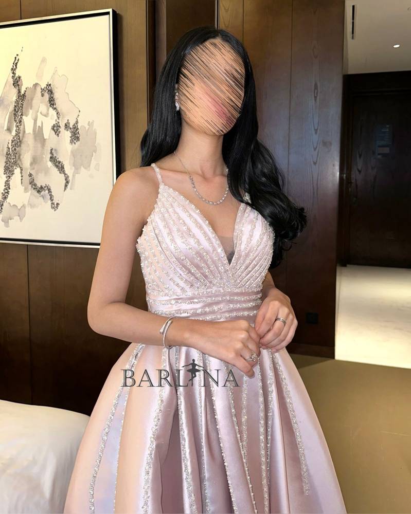 Rose dust Mikado dress