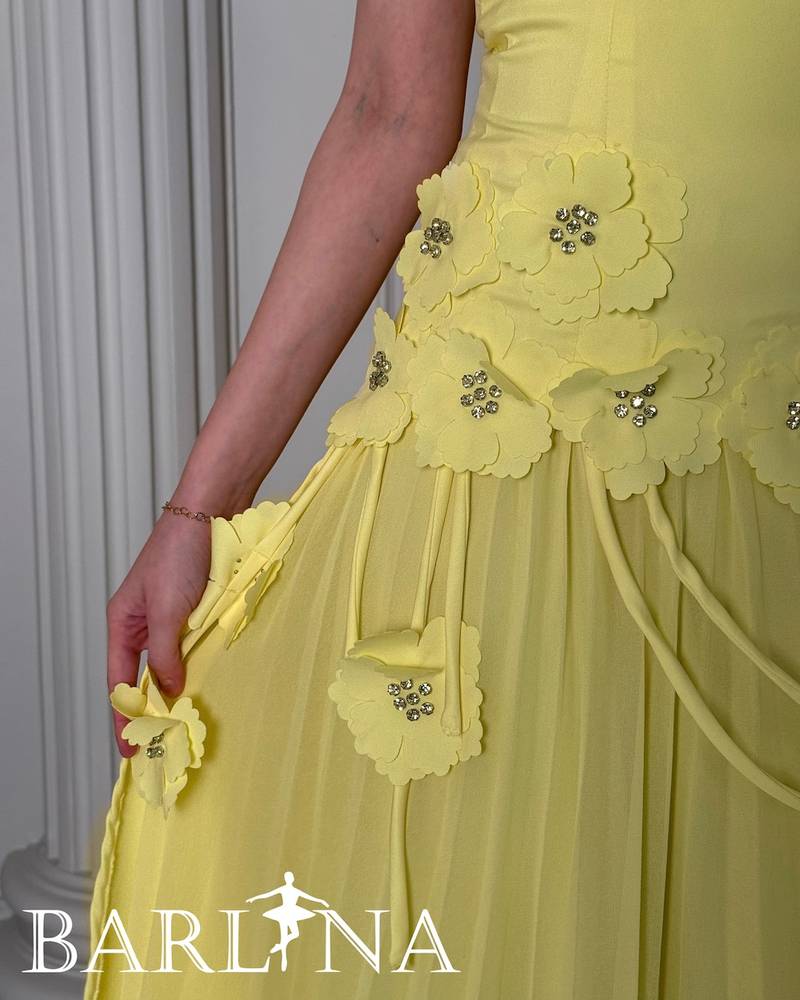 Classic long occasion dress
