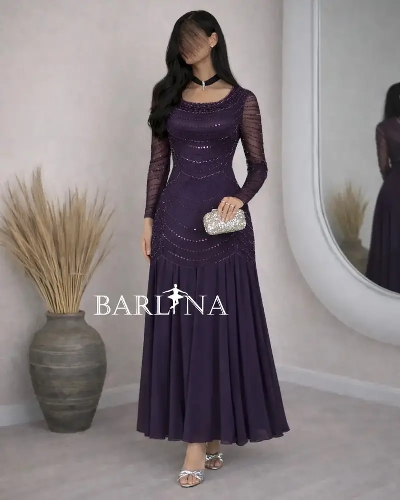 Elegant embroidered occasion dress