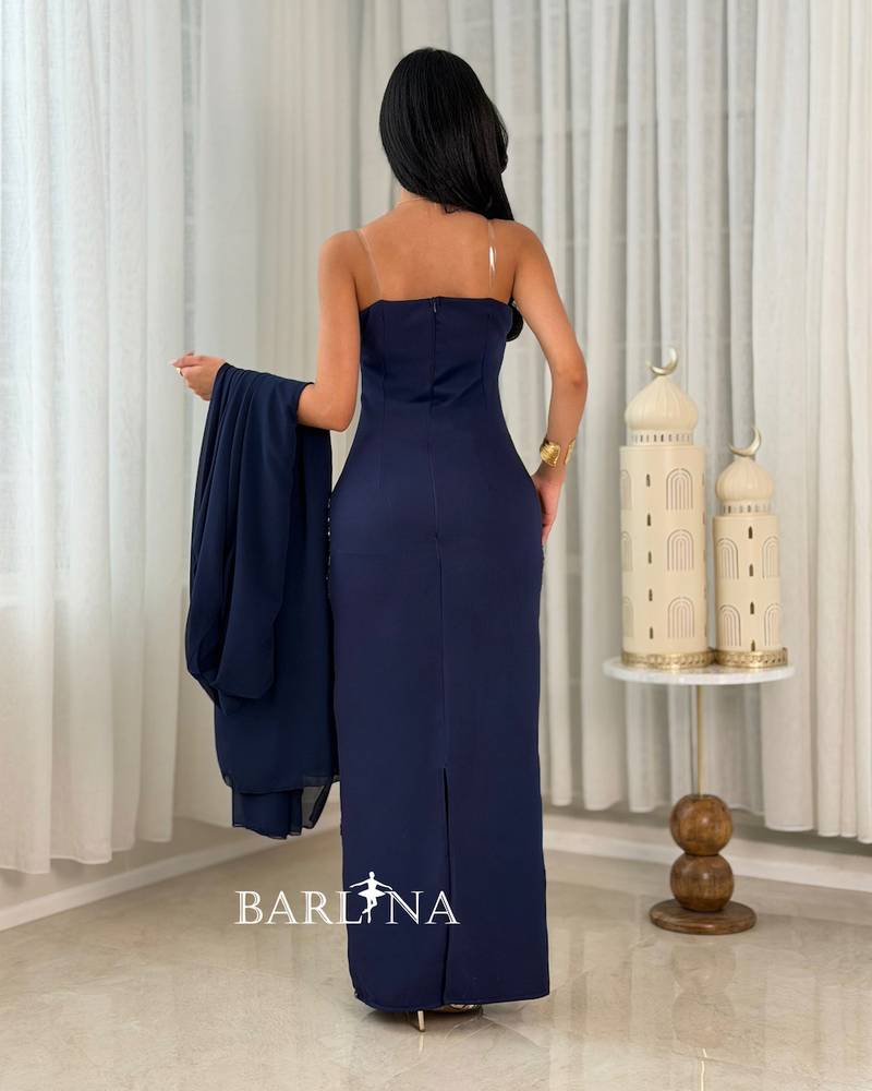 Long jalabiya with a luxurious traditional pattern