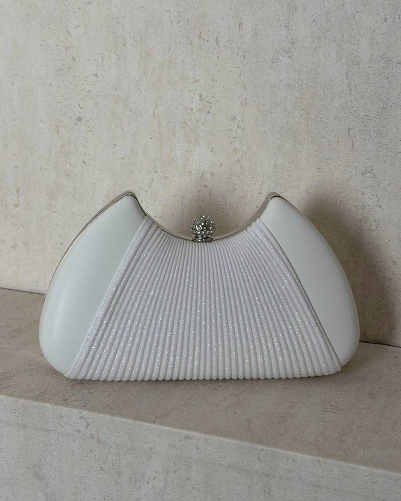 A soft, feminine bag with attractive details