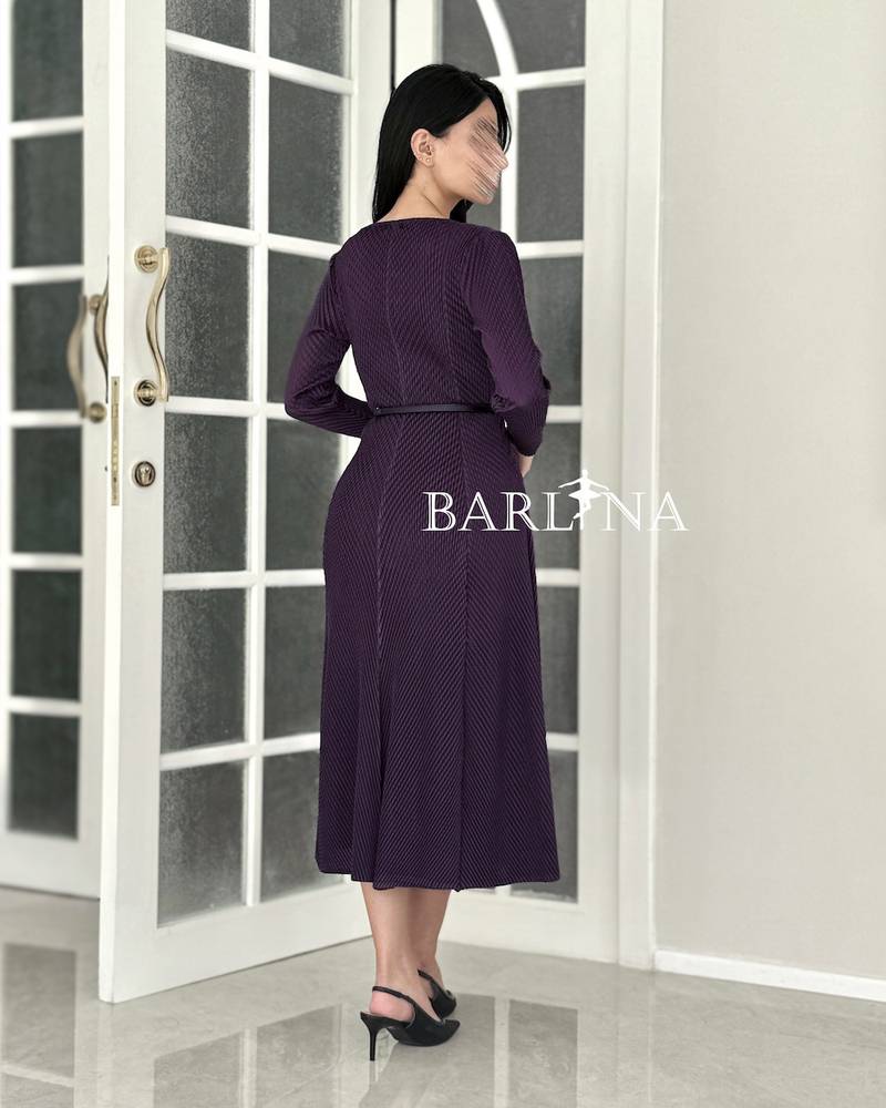 A simple and elegant midi dress