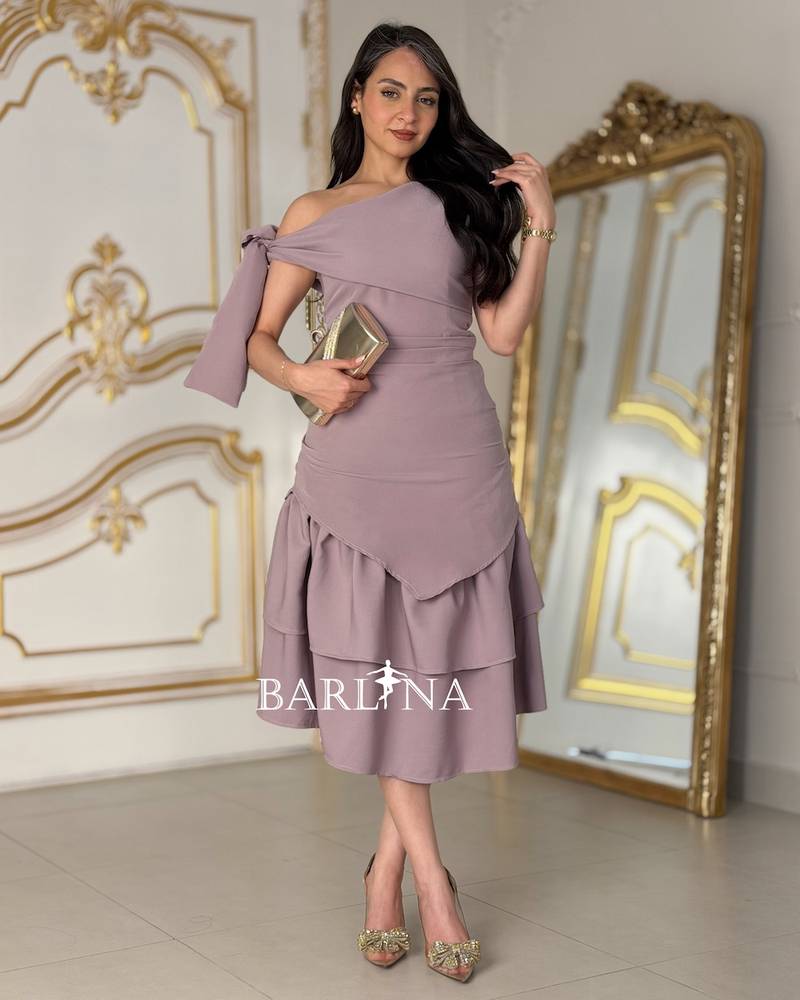 A soft and elegant dress with smooth layers