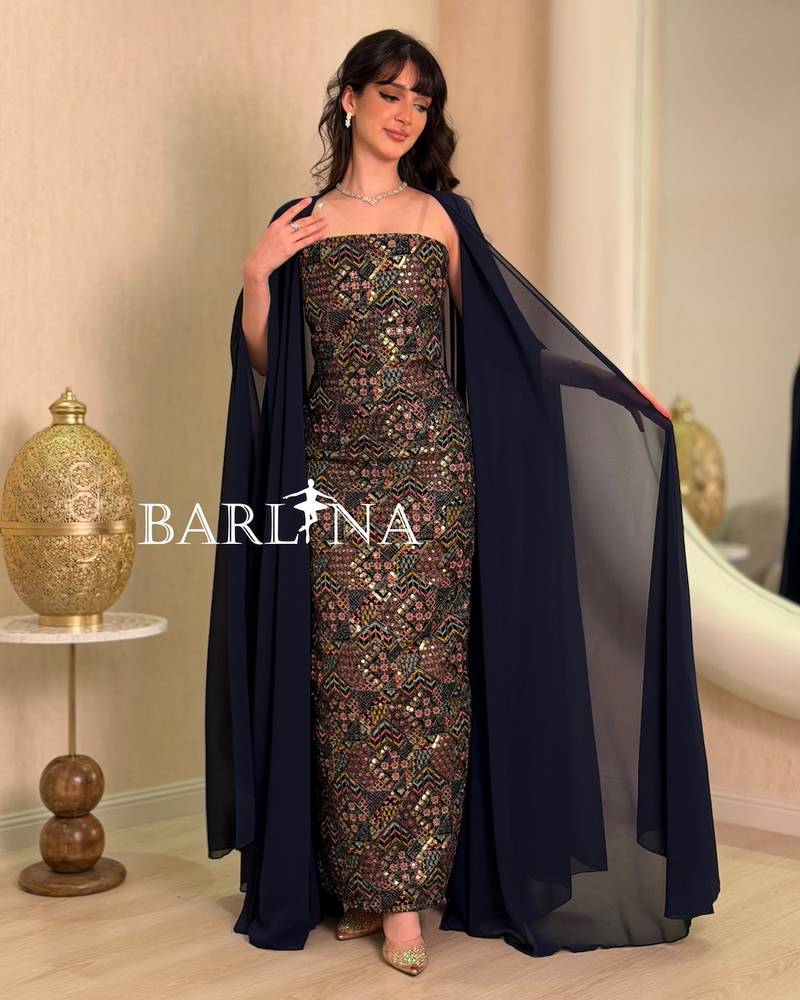 Elegant two-piece jalabiya with luxurious embroidery
