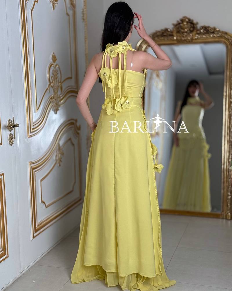 Classic long occasion dress