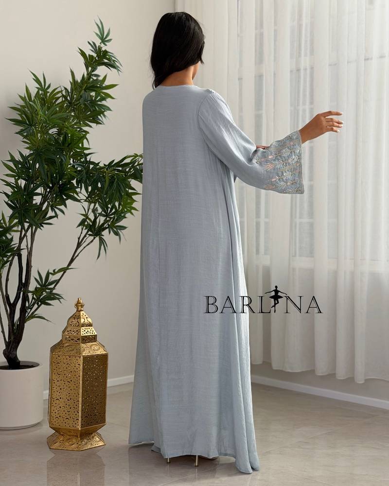 Soft jalabiya with an elegant flared design