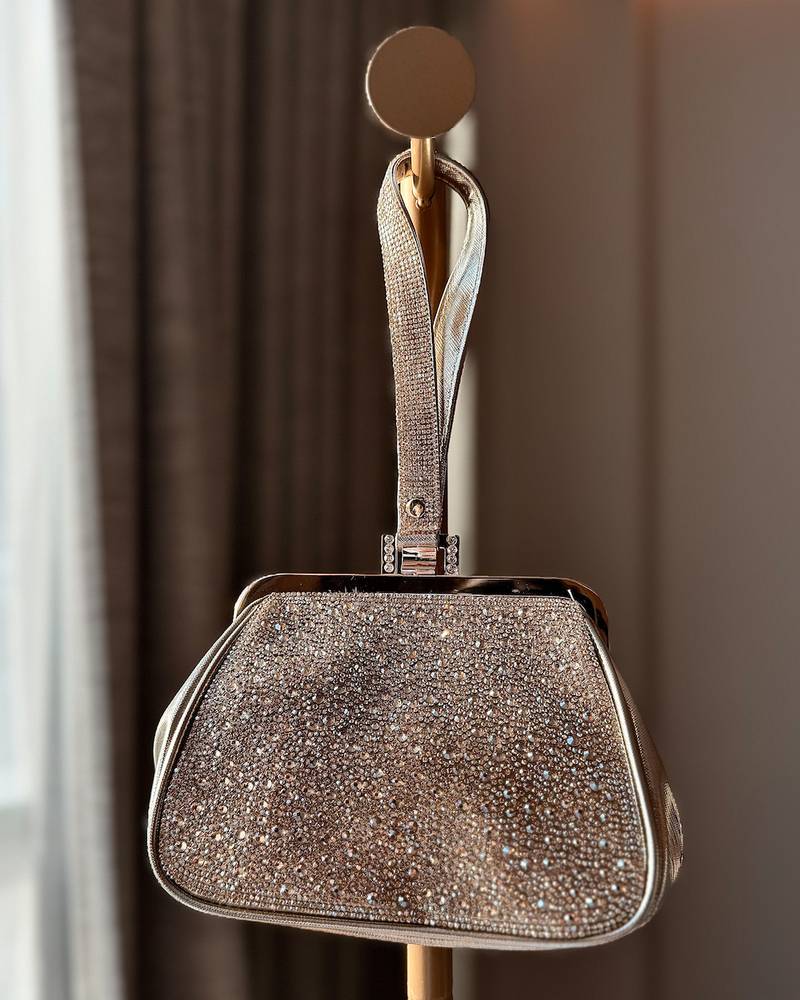Elegant evening bag with a luxurious design