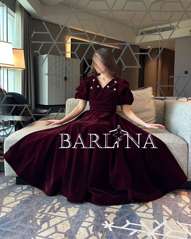 Soft velvet Oudi dress