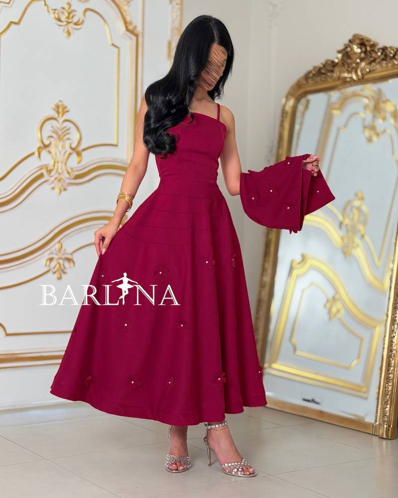 Fuchsia flowy dress with a separate short cape