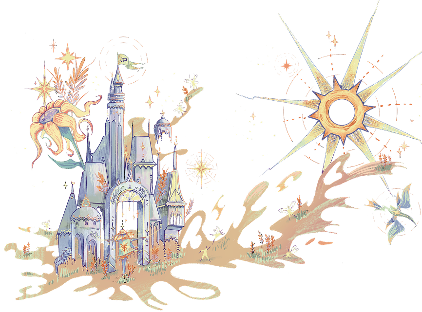 Oatra Castle of Health illustration