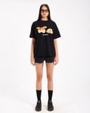 FAKE T-shirt -BLACK
