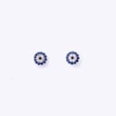 THE CIRCLE EARRINGS; SILVER