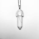 NATURAL HOWLITE STONE NECKLACE 