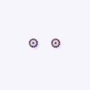 THE CIRCLE EARRINGS; ROSE GOLD