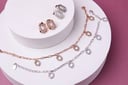  Hexa Earrings & Bracelet Set