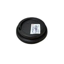 Al-Watania Black Plastic Lids for Paper Cups (90 mm Size)
