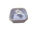 Al-Watania Clear Square Plastic Containers with Separate Lids