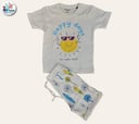 2pcs Short-sleeved T'shirt and matching shorts 600F \ G523201